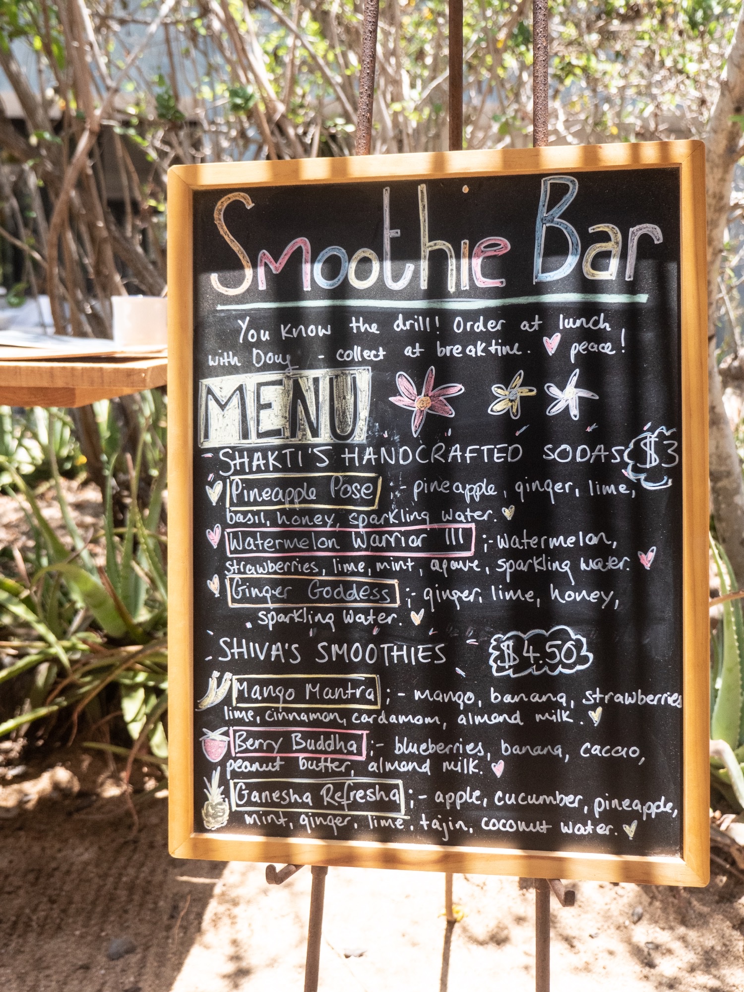 Smoothie bar